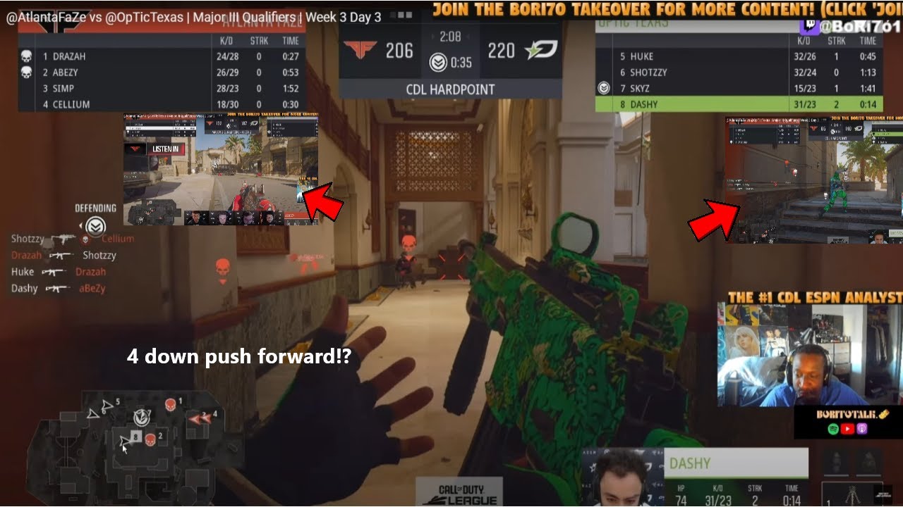 Highlighting Mistakes from Shotzzy & Dashy That Costed OpTic Vault HP vs FaZe | VOD REVIEW