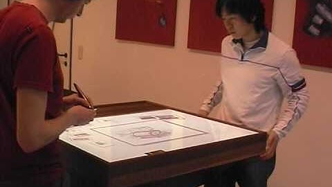 Flux Digital Tabletop: a tilting multi-touch and pen based surface