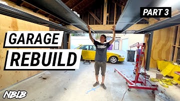 I Built a Double Wide 4-Post Car Lift in My Garage By Myself, and It