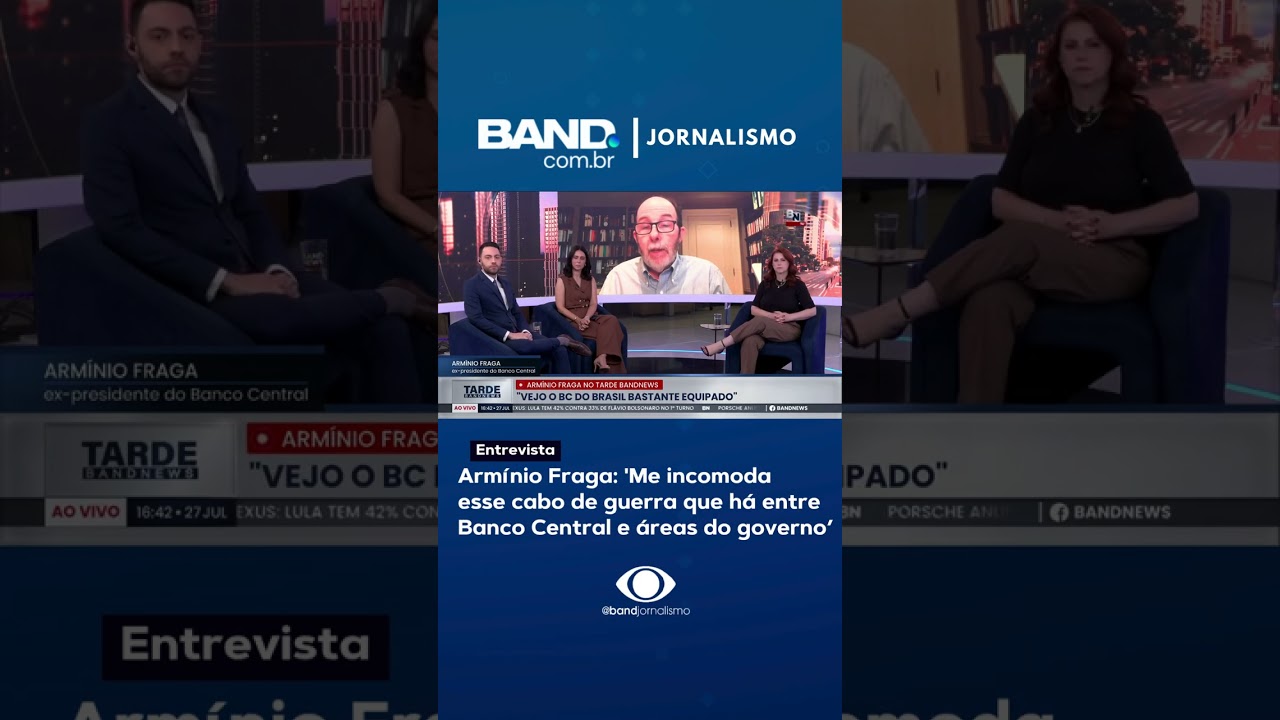 Armínio Fraga: 'Me incomoda  esse cabo de guerra que há entre Banco Central e áreas do governo’