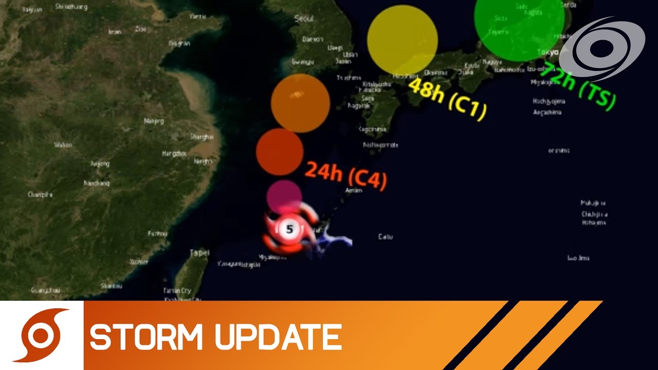 Super Typhoon Chaba - Update 1 (October 4, 2016) observation ps4