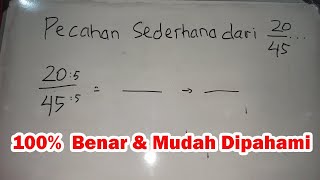 The Simplest Form of the Fraction Is