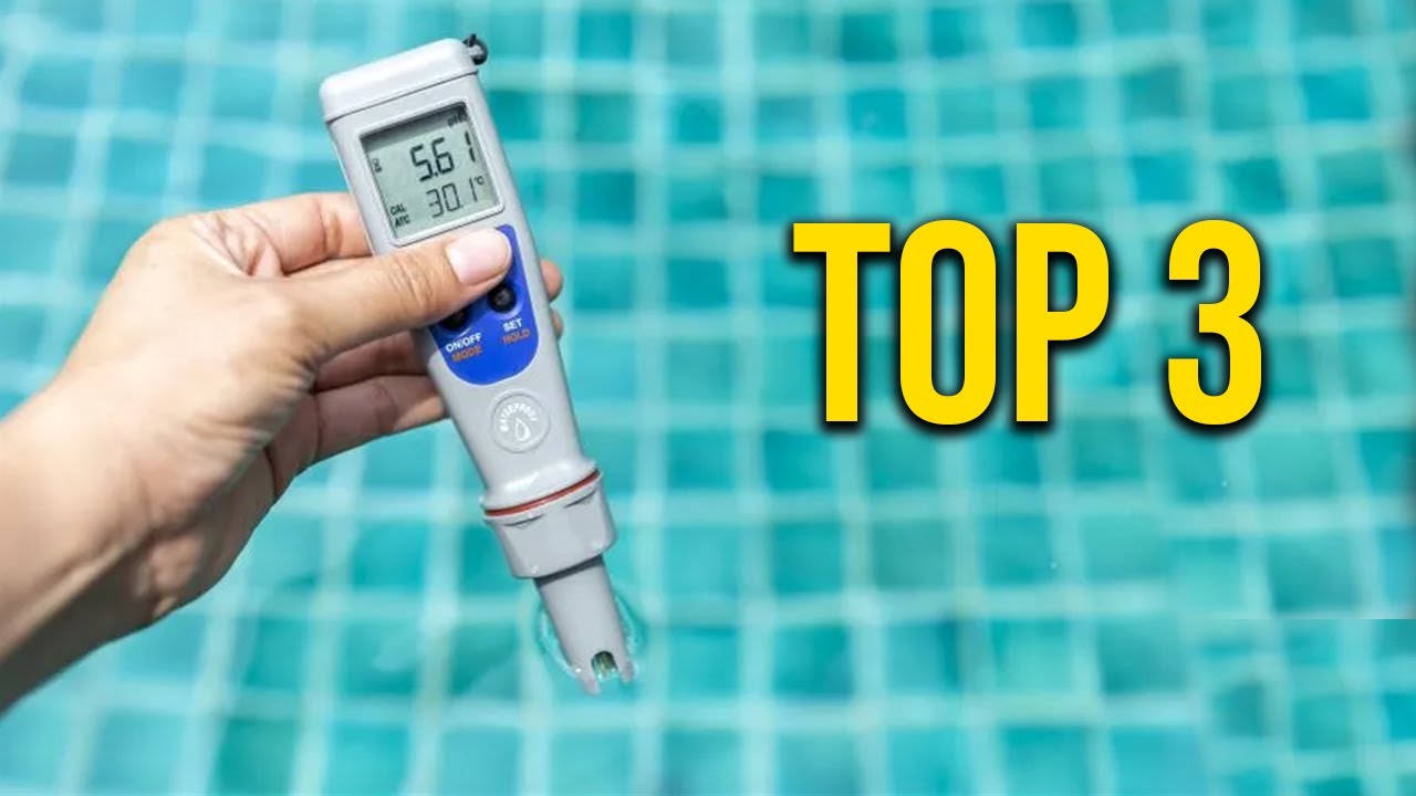 TUTO Mesures de la qualité de l'eau de piscine au testeur électronique  Pooltester de BAYROL 