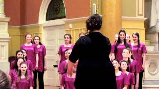 Australian Girls Choir Sings A Classic In Boston, MA - September 20, 2011