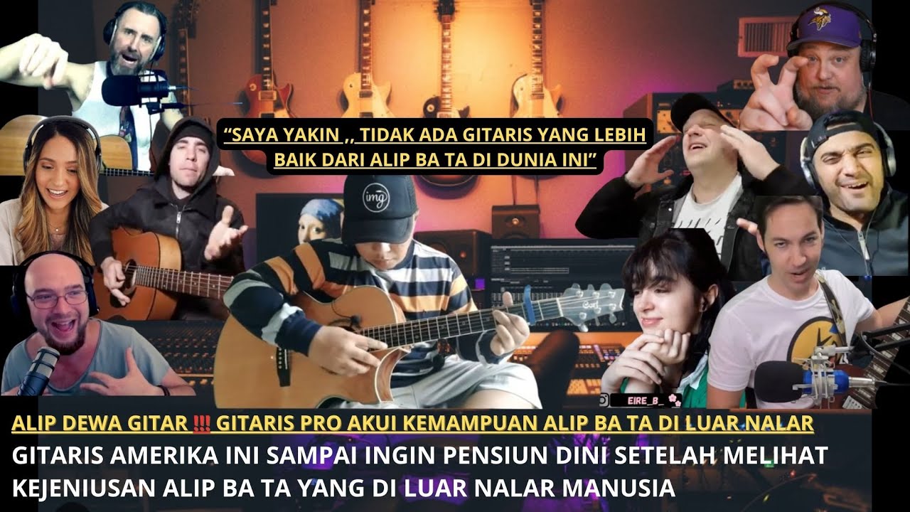 DEWA GITAR‼️KEMAMPUAN ALIP BA TA DI LUAR NALAR MANUSIA. The Final Countdown ( fingerstyle guitar) 💥