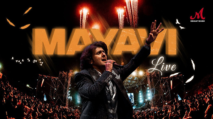 Mayavi ಮಾಯಾವಿ - Live | Sonu Nigam | Sanjith Hegde | Nagarjun Sharma | Bhoomi 2024 | Merchant Records