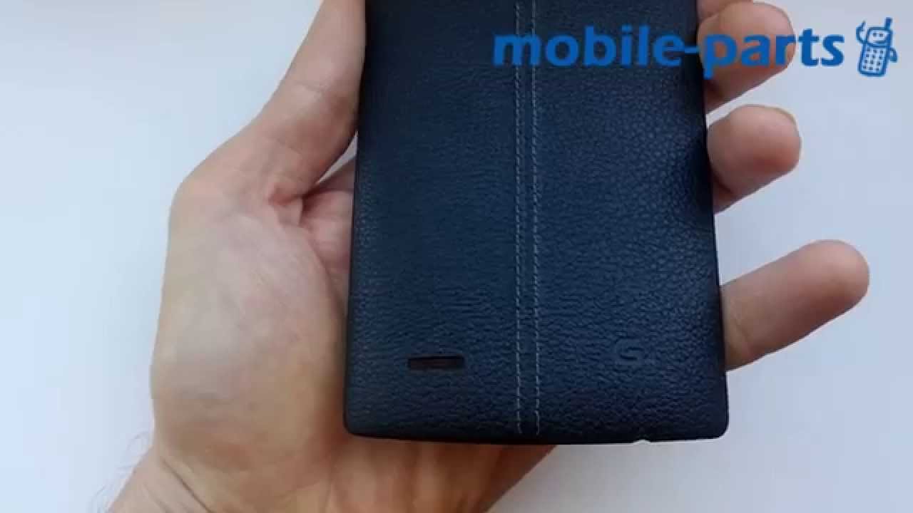 Задняя кожаная крышка для LG G4 H818 Dual
