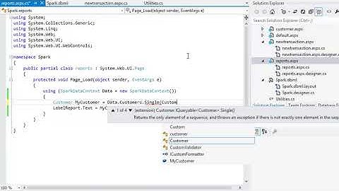 ASP.NET 4.5 Essential Skills Lesson 10-3: Retrieve a single row of data using LINQ