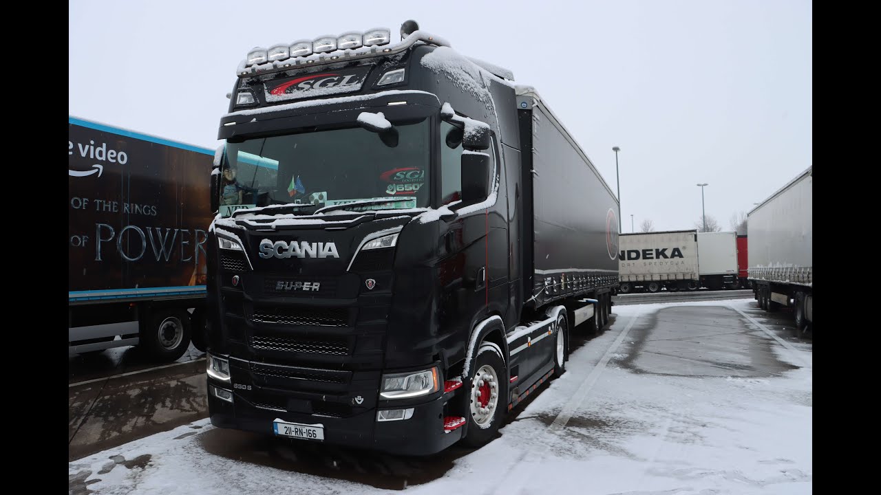 European Trucking with SGL Logistics Ireland. YouTube