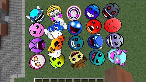 Lobotomy Nextbots V3 Update | Geometry Dash Difficulty Faces | MCPE