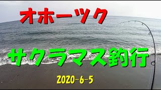 オホーツク　サクラマス釣行　アメマスしか釣れない？ cherry salmon fishing？　2020年 6月 5日