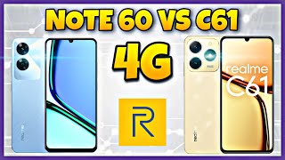 Realme C61 vs Realme Note 60 | Specification | Comparison | Features | Price