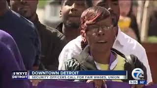 WXYZ Channel 7 Detroit Stand for Security Rally