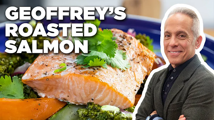 Geoffrey Zakarian's Roasted Salmon with Sweet Pota...