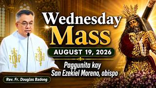 Filipino Live Mass Online Today | Wednesday August 19, 2026 | Rev. Fr. Douglas Badong
