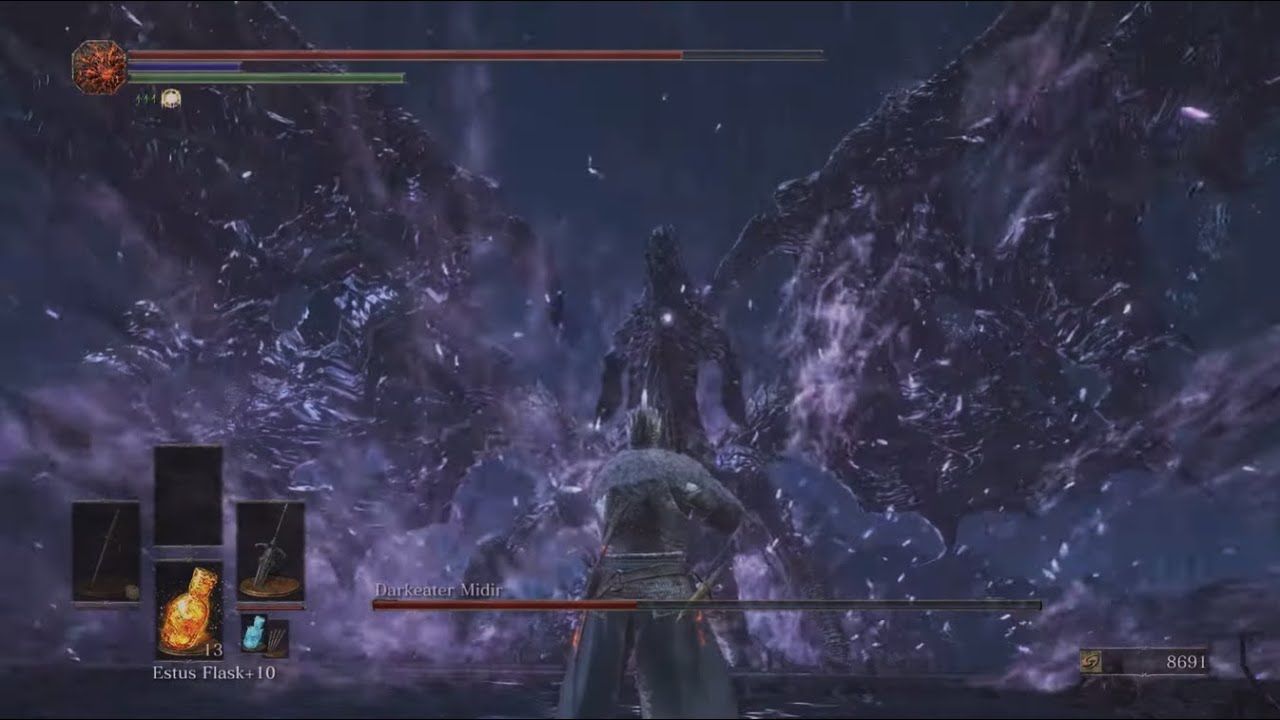 DARK SOULS III - Darkeater Midir - YouTube