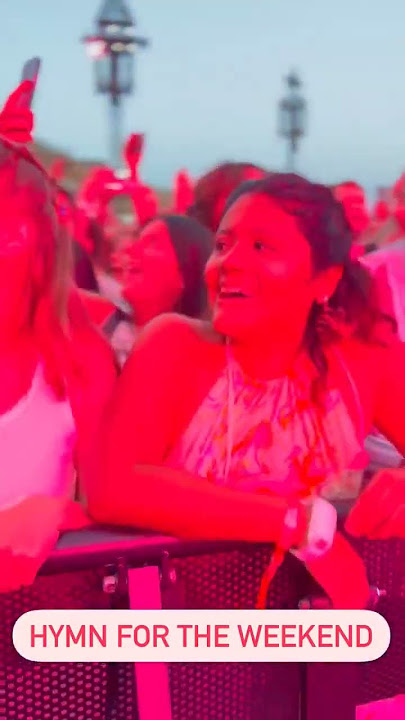 Coldplay - Hymn For The Weekend - Live Concert #coldplay #hymnfortheweekend