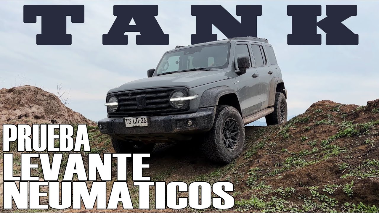 TANK 300 - PRUEBA LEVANTE-NEUMATICOS ROADCRUZA 285/70