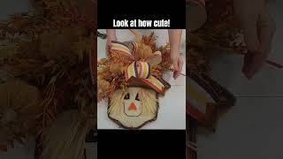 DIY Fall Scarecrow Door Hanger Kit | Easy Front Door Decor Tutorial | Kit 994