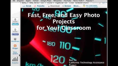 Embedding your content with Slideshare