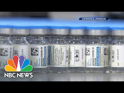 Johnson & Johnson vaccine Doses Set To Ship Monday - NBC Nightly News.
