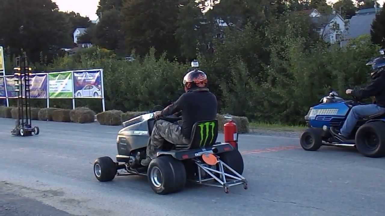 2013 Strattanville Lawn Tractor Drag Races YouTube