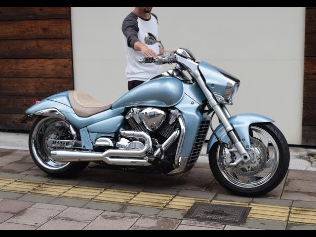SUZUKI ブルバードM109Rカスタム ☆ Sun motorcycles（広島） ☆ 中古車 - YouTube