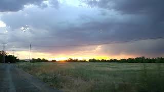 Yol Manzarası - Güneşin Batışı