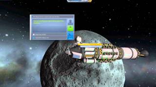 Kerbal Space Program 0.22 - Mün Science - Free Return Trajectory