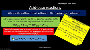 OCR B (Salters) (O) Equilibria (acid-base) REVISION