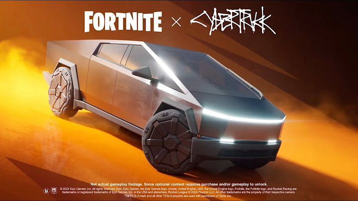 Fortnite Tesla Cybertruck Official Trailer