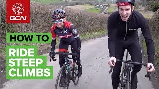 How To Ride Steep Climbs On A Road Bike
