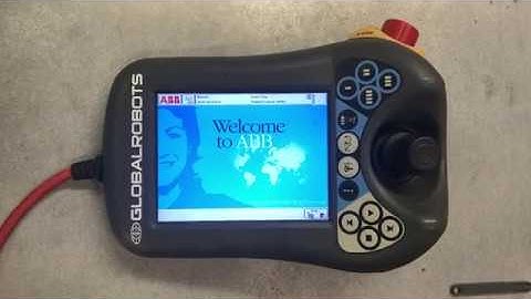How to back up an ABB IRC5 controller tutorial by Global Robots