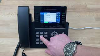 Conference Call on a Grandstream GRP2615