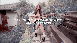 Video thumbnail of "LOONA // HeeJin - ViViD ( Acoustic / sub español)"
