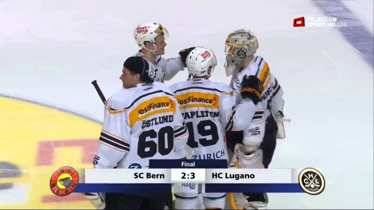 Damien Brunner incredible shootout goal - Bern vs Lugano