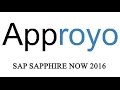 Approyo - See you at SAP SAPPHIRE 2016