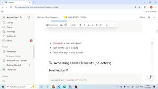 Modern Web & App Development | Batch 8 | JS- 5 DOM Part 2
