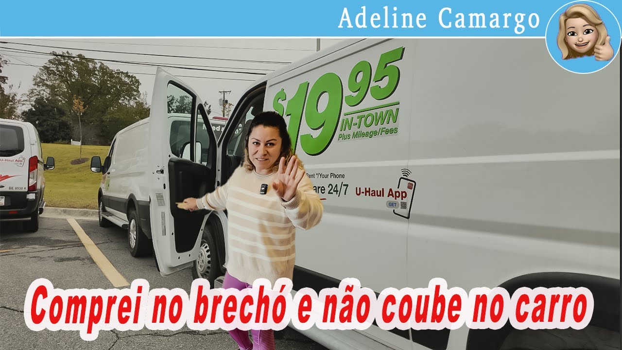 Precisei alugar uma van para trazer oque comprei no brechó, vocês vão se emocionar