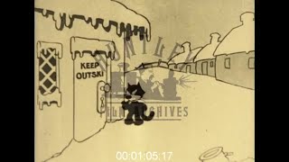 Felix The Cat Cartoon About Trip To Russia, 1920S - Film 1017920