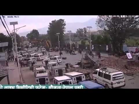 ნეპალის მიწისძვრის ახალი კადრები