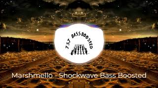 Marshmello Shockwave Bass Boosted | Use headphones...