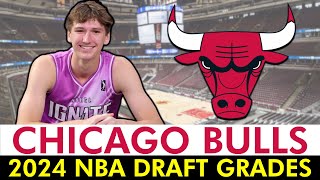 Chicago Bulls Draft Grades: Matas Buzelis Drafted By Chicago In 2024 NBA Draft