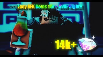 *NEW* AMAZING EASY GEM FARM 14,000+ GEMS OVERNIGHT | Anime Adventures