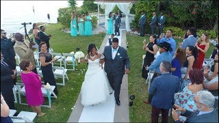 Wedding By Drone At Rusty Pelican Tampa