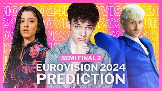 Eurovision 2024 / Semi Final 2 Prediction