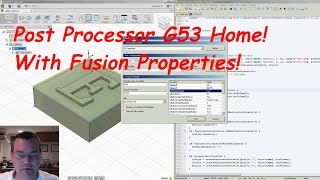 Celebrity Fusion 360 Post Processor G53 Home with Properties Net Worth