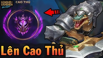LMHT Tốc Chiến : Trận Chuỗi Lên Rank CAO THỦ Siêu Căng Thẳng | Rank Cao Thủ Đánh Gắt Ntn? | Renekton