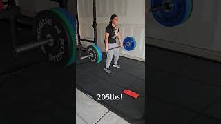 205lbs deadlift 😃