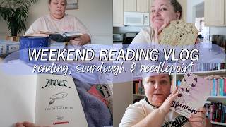 Cozy hobbies to heal your soul: a weekend home vlog 📖 🍞🪡